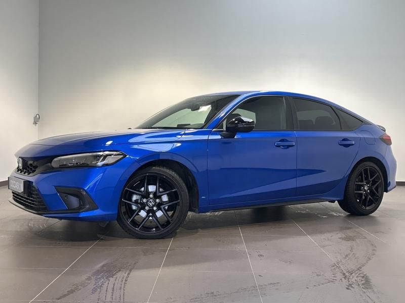 Théobald Occasion Honda civic berline bleu hybride